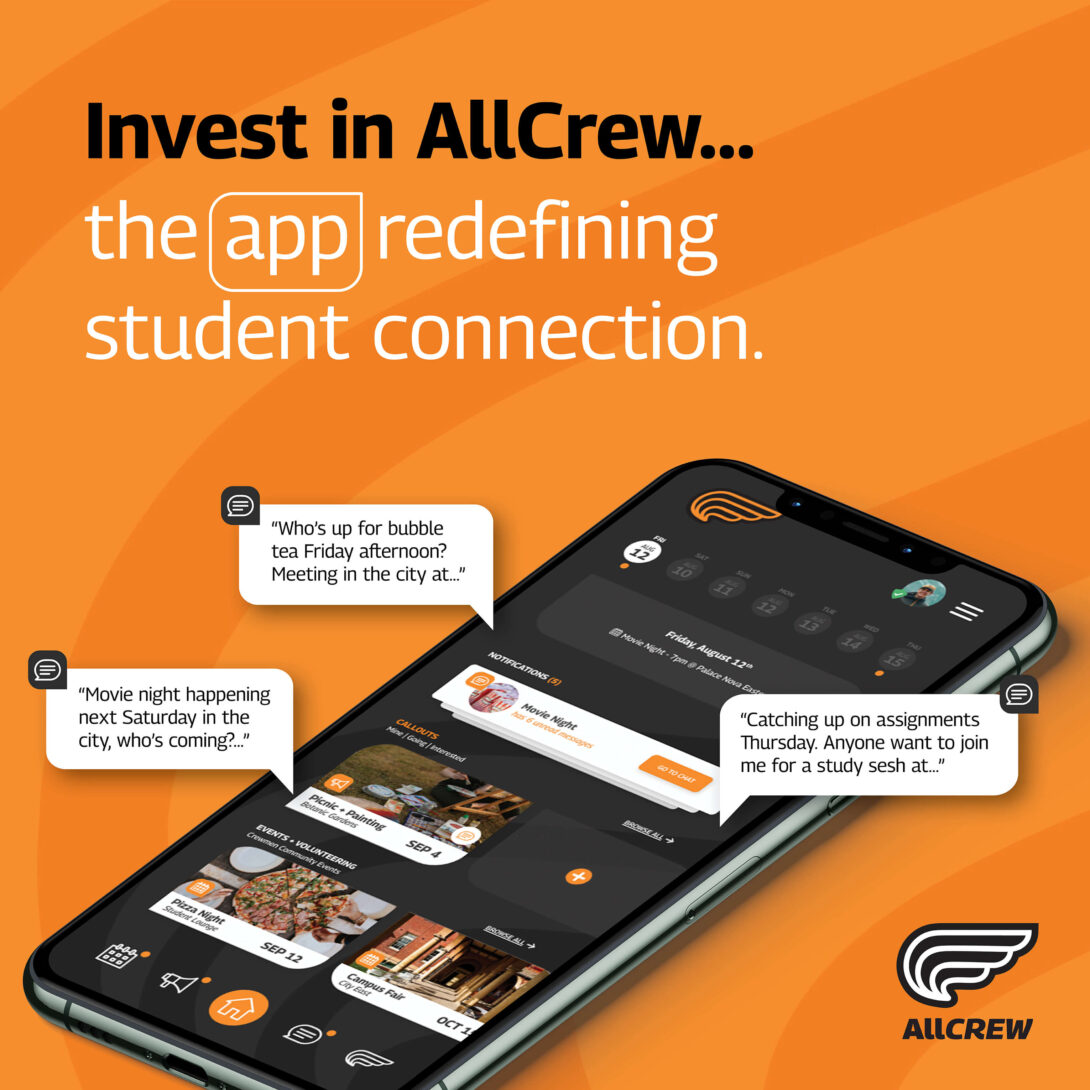 AllCrew | Strategy, Branding, App, Web, Socials, Print & Marketing Image