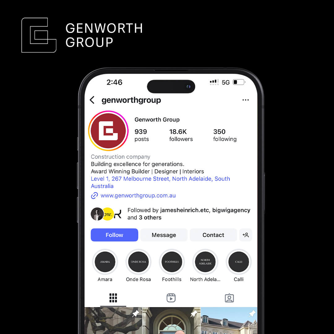 Genworth Group | Digital Marketing Image